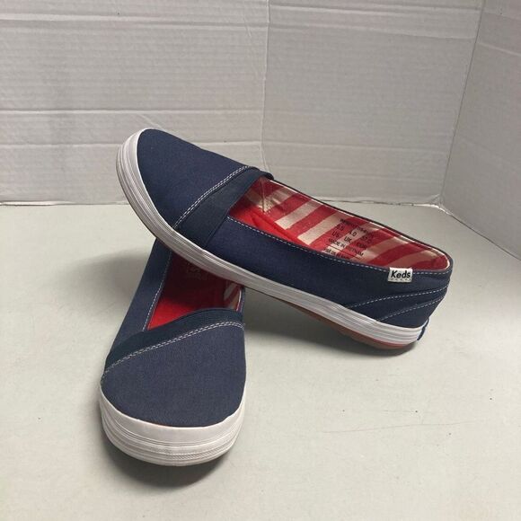 KEDS‎ Women’s Slip On Cali Sneakers Size 6.5 Blue - Picture 9 of 9
